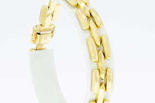 Vintage Gliederarmband 585 Gold - 19,7 cm