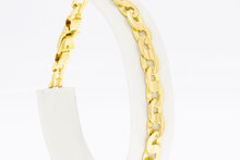 K&ouml;nigsarmband 750 Gelbgold - 20,3 cm