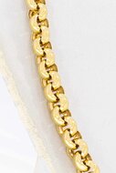 Erbskette 14 Karat gelb Gold - 45 cm