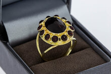 Vintage Granat Ring 585 Gold - 18,2 mm