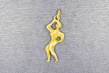 18 Karat Gold Anh&auml;nger 'Bodybuilder' - 3,2 cm