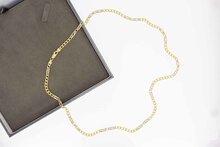 18 Karat bicolor Panzerkette - 60,1 cm