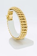 18 Karat geflochtenes Armband - 19,6 cm