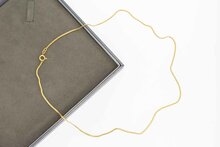 18 Karat Gelbgoldene Kette - 50,5 cm