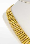 18 Karaat gouden Cleopatra Collier - 45 cm