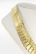 Cleopatra Collier 14 Karaat goud - 42,2 cm