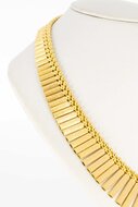 Cleopatra Collier 18 Karaat goud - 43,5 cm
