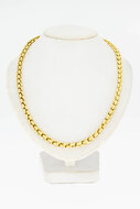 18 Karat Gold St&auml;bchenkette - 42,4 cm