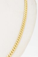 585 Gold Panzerkette - 46,6 cm, 18,6 g