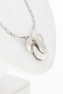 14 Karaat dames Collier met Diamant - 43 cm