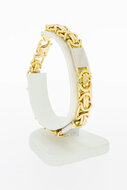 Flaches Koenigsarmband 750 Gold - 20,9 cm