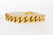 Gourmet armband 18 karaat goud - 19,4 cm