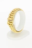 Geflochtenes Damen Armband 750 Gold - 16,9