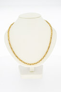 Ketting Byzantijns 14 karaat goud - 69 cm