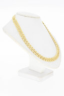 585 Gold Geflochtene Kette - 44,7 cm