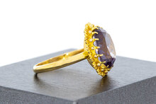 Vintage 18 Karat Gold Ring Damen - Ringgr&ouml;&szlig;e 59