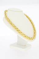 18 Karat Gold Fuchsschwanzkette - 45,2 cm
