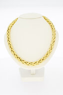 18 Karat Gold Fuchsschwanzkette - 45,2 cm