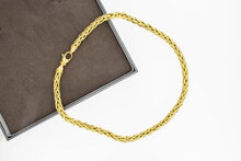 18 Karat Gold Fuchsschwanzkette - 45,2 cm