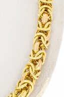 18 Karat Gold Byzantinische K&ouml;nigskette - 47,1 cm
