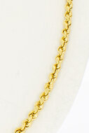 18 Karat Gold Kordelkette - 52,4 cm