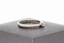 18 Karat Gold Solit&auml;rring Damen mit Diamant - Ringgr&ouml;&szlig;e 52
