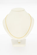 585 Gold Geflochtene Kette - 50 cm