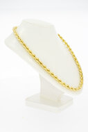 585 Gold Kordelkette - 61,5 cm