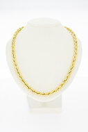 585 Gold Kordelkette - 61,5 cm