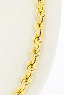 585 Gold Kordelkette - 61,5 cm