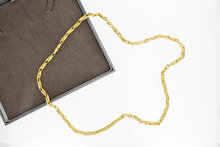 585 Gold K&ouml;nigskette Magnum Herren - 63,5 cm
