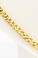585 Gold Geflochtene Kette Damen - 44,8 cm