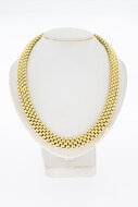 18 Karat Gold Gliederkette - 47,5 cm