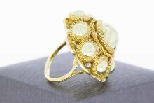 Vintage 18 Karat Gold Ring Damen - Ringgr&ouml;&szlig;e 61