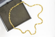 18 Karat Gold K&ouml;nigskette Magnum Herren - 72,5 cm, 175,7 g