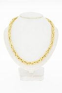 18 Karat Gold Byzantinische K&ouml;nigskette Herren - 80,4 cm