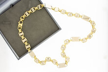 18 Karat Gold K&ouml;nigskette Magnum Herren - 72,5 cm, 166,8 g