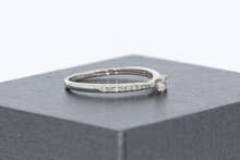 9 Karat Gold Ring Damen mit Diamant 0,09 ct - Ringgr&ouml;&szlig;e 50