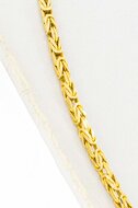 585 Gold Byzantinische K&ouml;nigskette - 65,2 cm