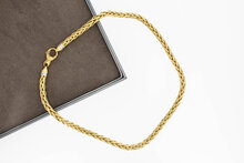 585 Gold Fuchsschwanzkette - 45,2 cm