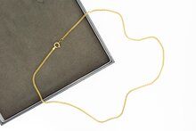 18 Karat Gold Fuchsschwanzkette - 51,2 cm