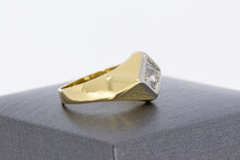 585 Gold Ring mit Saphir - Ringgr&ouml;&szlig;e 51