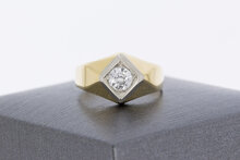 585 Gold Ring mit Saphir - Ringgr&ouml;&szlig;e 51
