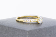 9 Karat Gold Solit&auml;rring Damen mit Zirkonia - Ringgr&ouml;&szlig;e 56