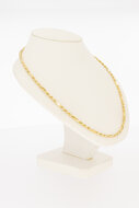 585 Gold Kordelkette Damen - 44 cm