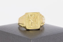 585 Gold Ring Herren - Ringgr&ouml;&szlig;e 62