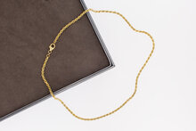 585 Gold Armband Damen - 45,5 cm