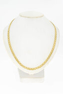 585 Gold Gliederkette - 45,4 cm, 15 g