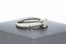 9 Karat Gold Damen Ring mit Diamant 0,07 ct - Ringgr&ouml;&szlig;e 50