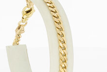 585 Gold Panzerarmband - 20,4 cm, 15,1 g